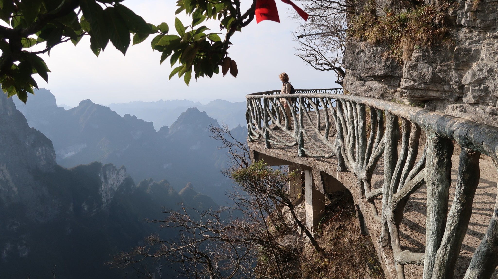 Tiamen-Berg China Zhangjiajie Nationalpark