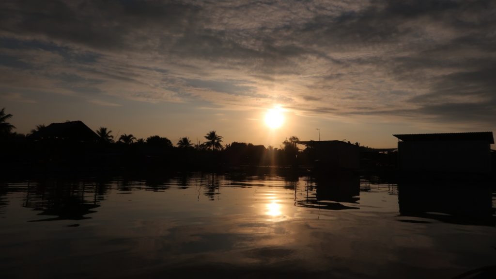 Sunset Mekong