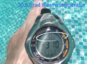 Wassertemperatur Pool